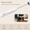 Electric Milk Frother Rechargeable Automatic Rotary Egg Beater Portable Coffee Cappuccino Creamer Stirrer Household Baking Tool