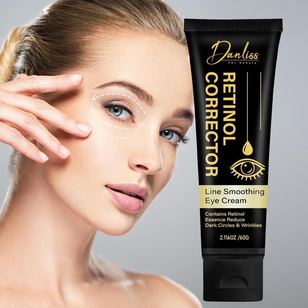 Line Smoothing Eye Cream-Moisturize and Smooth-Reduce Dark Circles & Wrinkles-Suitable For All Skin Types, 60g