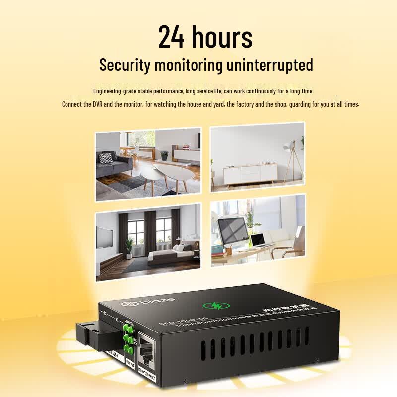 BIAZE Fiber Optic Transceivers & Racks
