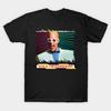 Herren Schwarzes Print-T-Shirt Max Headroom UK 1985 No-Cut Transferpapier Druck Baumwoll-T-Shirt