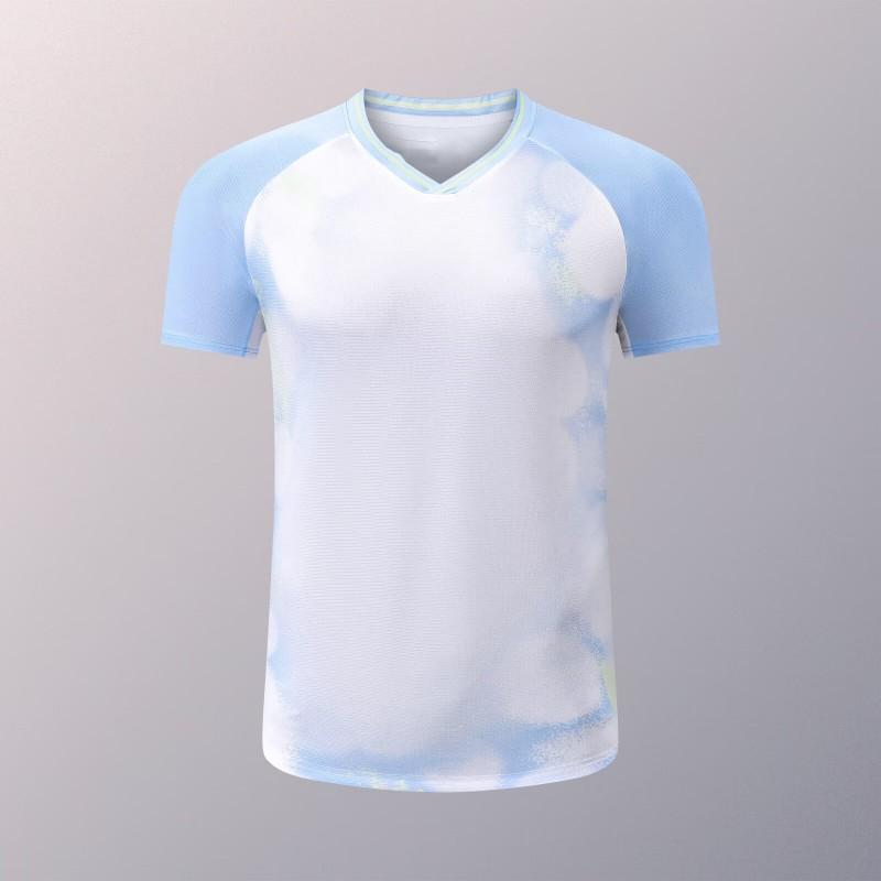 Quick-Dry Badminton Shirt Men Women Kids Sport T-Shirt Breathable Athletic Top Training Competition