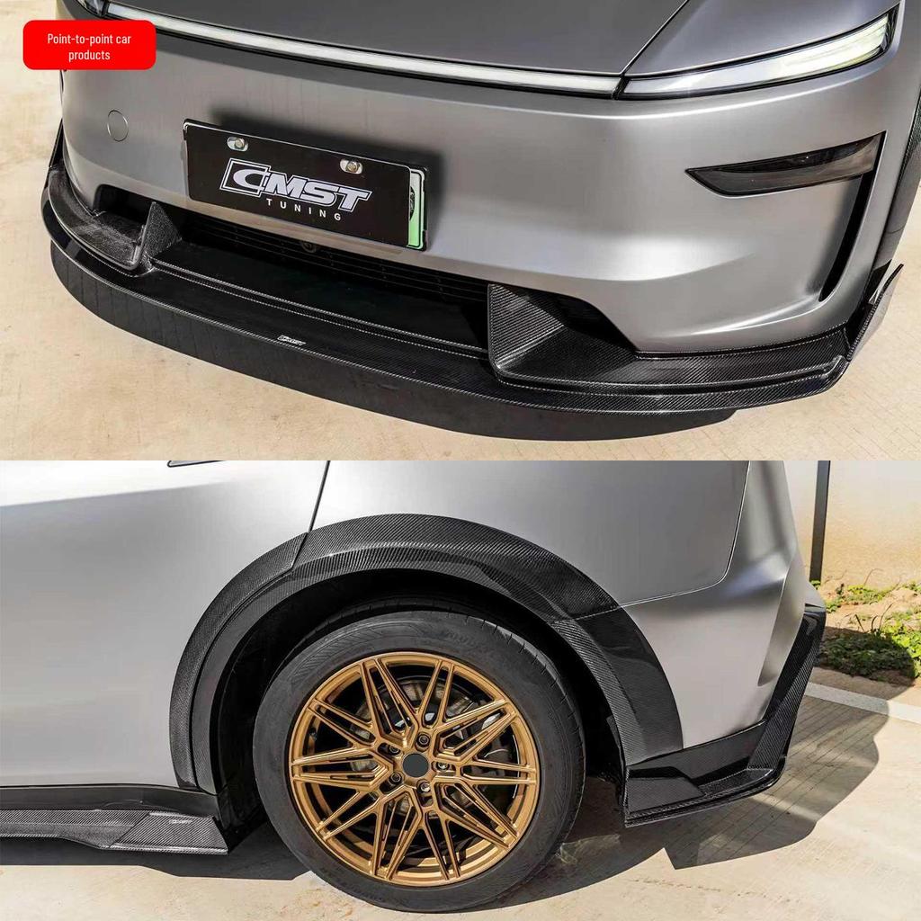 CMST Body Kit: Front & Rear Lip, Side Skirt, Fender, Tail Wing for Tesla Model Y Facelift