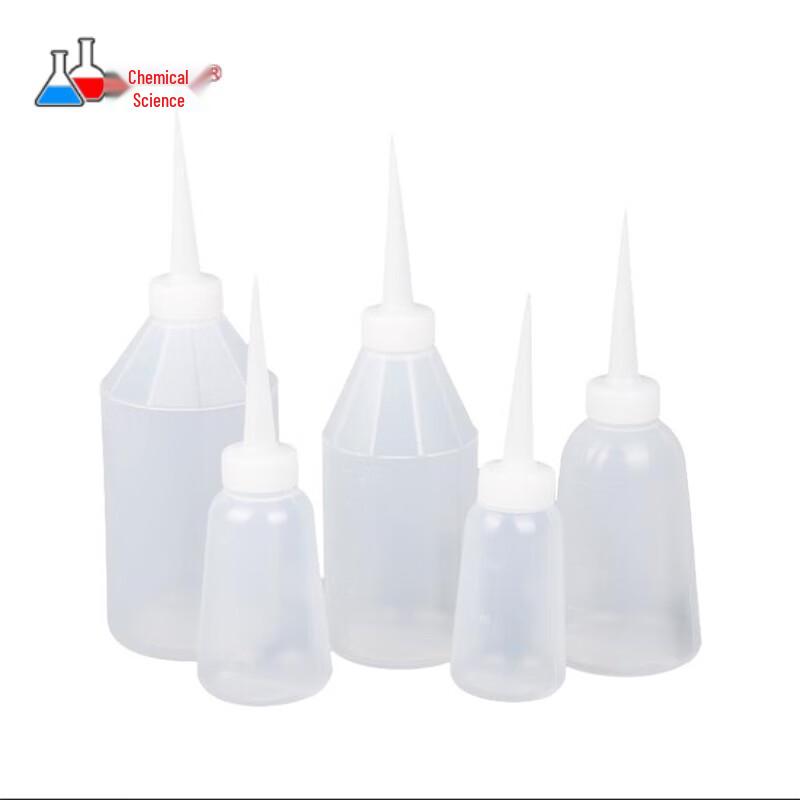 Industrial Plastic Pointed Nozzle Dispensing Bottles
