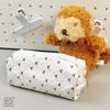 Korean Style Cotton Cosmetic And Stationery Organizer With Butterfly And Music Note Patterns