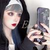 Eileen Blue Gray Medium Long Full Wig Wig Straight Natural Harajuku Style Popular Small Face Effect Cute Medical Women's