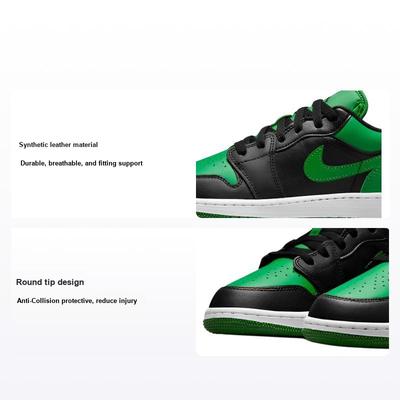 Air 1 Low GS Negro Lucky Verde Niños Zapatillas Blanco 553560-065