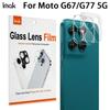 For Moto G67 G77 5G Glass IMAK High Definition Integrated Glass Lens Film