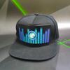 High Quality El Sound Activated LED Light Baseball Cap-Character Design Sports & Outdoor Use Party Cap