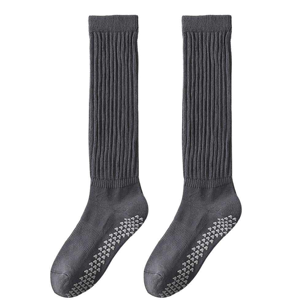 Warm Pilates Socks Cotton Floor Socks New Long Tube Socks  for Women