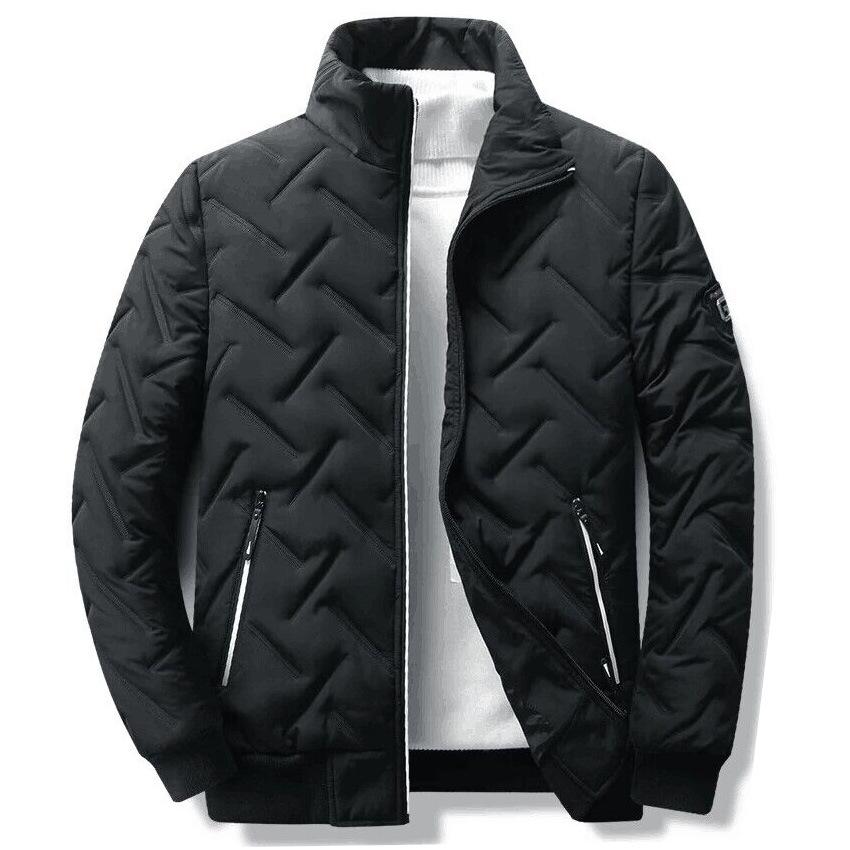 Cotton Jacket, Men's, Winter, Men's Outerwear, Winter Men's, 2025 Cotton Jacket, Stand Up Collar, Warm Top