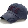 Trendy Distressed Embroidered Letter Baseball Cap for Men and Women