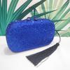 WHTUOHENG Green Tassel Clutch Evening Purse For Party Diamond Lady Dinner Banquet Diamond Purse Female Mini Women Money Bags
