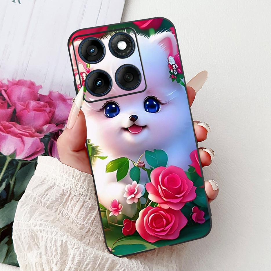 Etui do Motorola Edge 60 Pro Luksusowe Pokrowiec Malowany Motylem Miękki Pokrowiec TPU na Telefon Dla Motorola Edge 60 Fusion Egde60 Pro 60S Torby