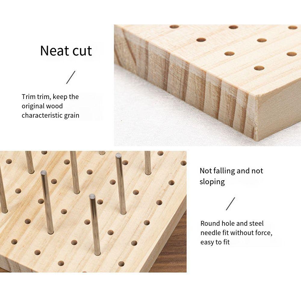 Square Crochet Blocking Boards DIY Pottery Clay Base Plug Board Knitting Board  Pillow Cover