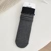 Female Spring and Autumn All Match Match Color Fungus Edge Roll Edge In The Tube Pile Cotton Socks