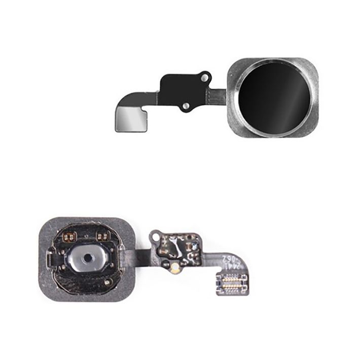 Bouton Home Noir Avec Nappe Pour Apple iPhone 6 A1549 A1586 A1589
