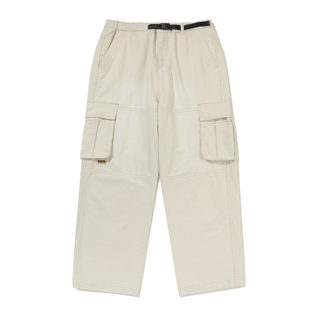 KODAK Rgb Denim Cargo Balloon Fit Pants Ivory