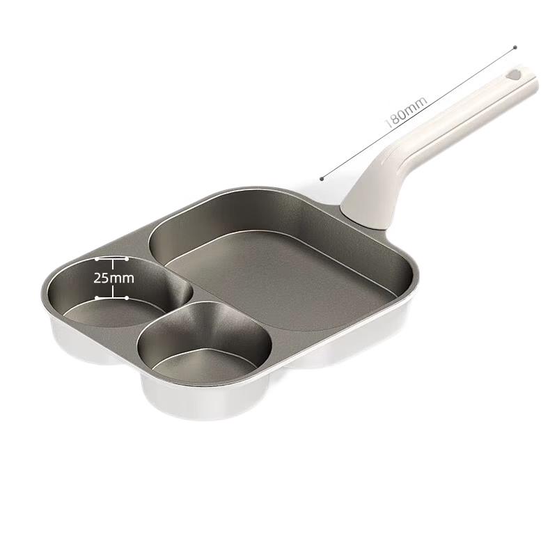 

Xiaocaiya 3-in-1 Titanium Ceramic Breakfast Pan