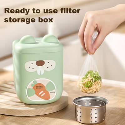 100 Pezzi Sacchetti Filtro Monouso per Lavello Anti-Intasamento Sacchetto Raccogli Rifiuti per Filtro Lavello Cucina Tappi di Scarico Filtri Pulizia