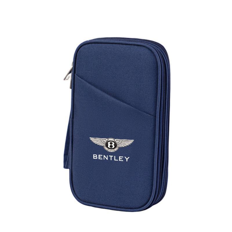 Cable Storage Bag Waterproof USB Data Line Charger Plug Headphone Travel Storage Bag Accessory Storage Bag For Bentley LOGO