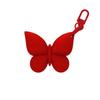 Portable Silicone Lip Balm Holder Keyring for Easy Access Stylish Bowknot Design