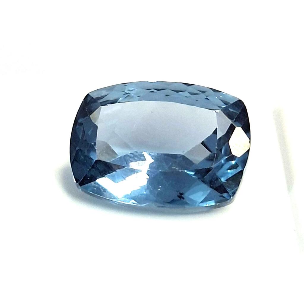 Natural Blue Aquamarine 10-12 Ct Cushion Cut Certified Fabulous Loose Gemstone