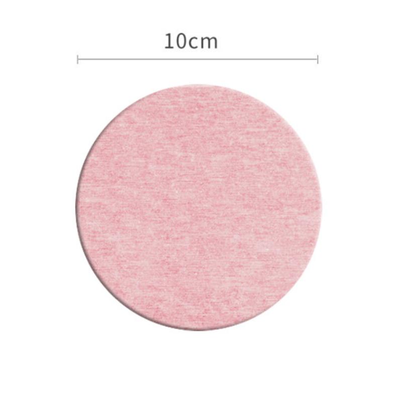 Solid Color Round Square Diatomaceous Earth Mats Toiletries Coasters Simple Absorbent Non-Slip Cup Home And Decoration Kitchen