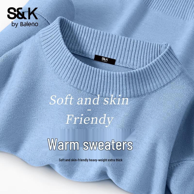 

Baleno S&K Men s Mock Neck Sweater XL