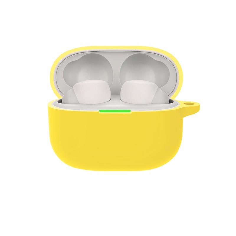 Silicone Earphone Case Bluetooth-compatible Headphone Protective Cover Shockproof Bag Compatible For