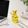 Forest Style Decor 3D Printed Fairy Garden Sculpture Vase, Fantasy Flower Pot with Small Decorative Vase Statue, Dual-Use Holder for Desktop
