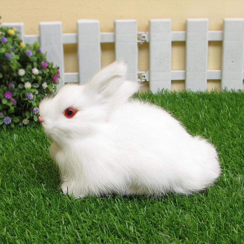 Farmhouse Plush Bunny Toy With Handcrafted Design For Home Decor And Photography Props