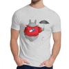 Novelty My Neighbor Totoro Meets Akira T Shirt Cottton Japanese Classic Anime T Shirt