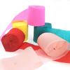 Decoration Ceremony Handmade Birthday Party Crepe Paper Crinkled Papers Craft Streamer Roll