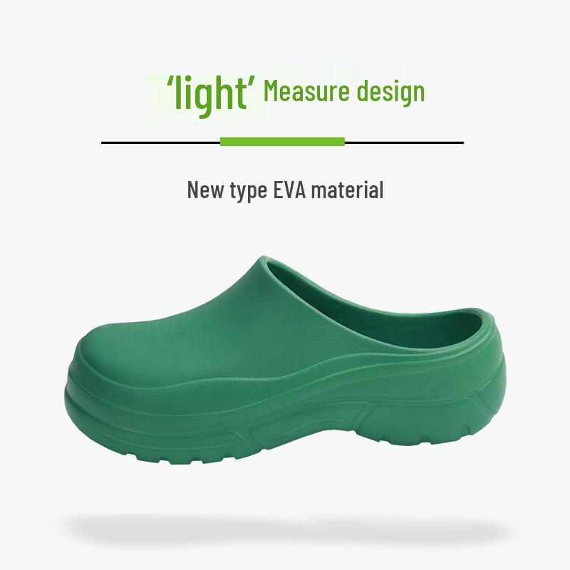 Unisex EVA Height-Boost Work Shoes with Protective Toe Cap - S119 41-42 зелёный