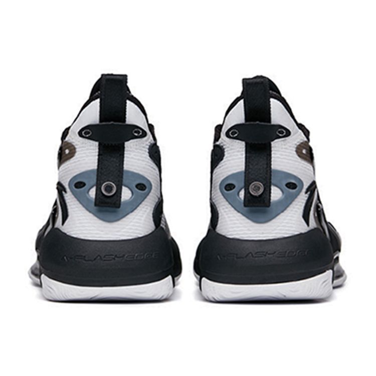 Anta Shock The Game 5 Crazy Tide Men Sneakers White Black 112131601-4