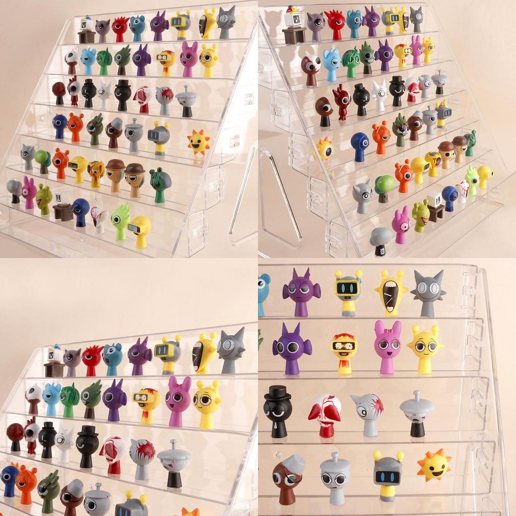 Sprunki PVC Tier Spieluhr Set Für Kinderzimmer Dekoration Und Spielzeug