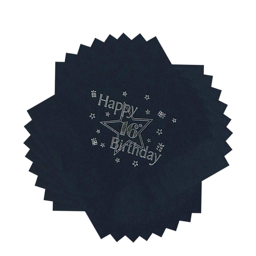 Celebration Station 16th Birthday Napkin