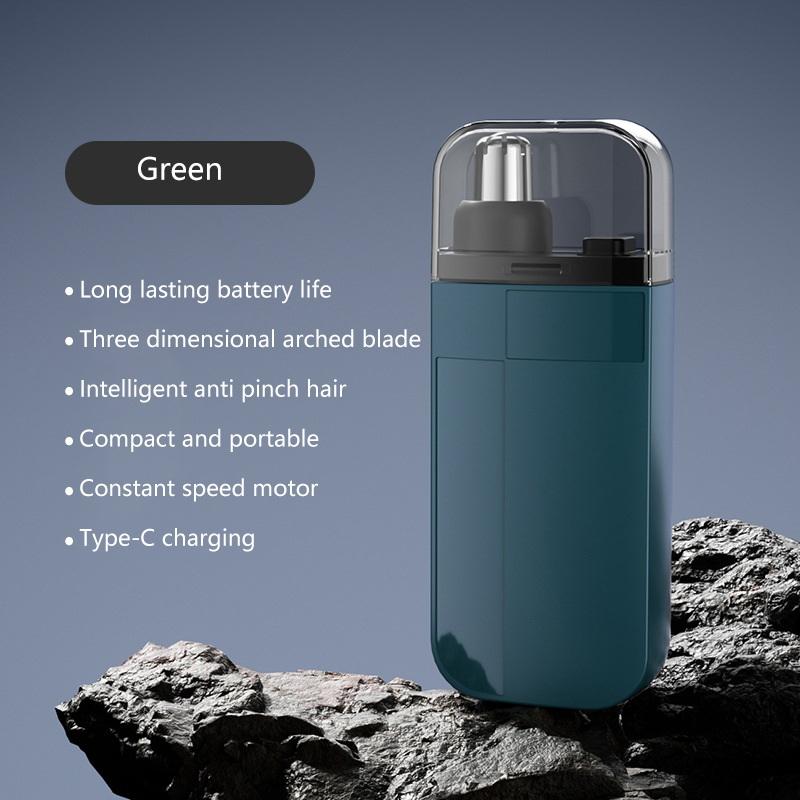 

Электрический триммер для носа, перезаряжаемый, мини-карманный, для носа, ушей, бритья волос, триммеры для бровей, машинка для стрижки, для влажной и сухой стрижки