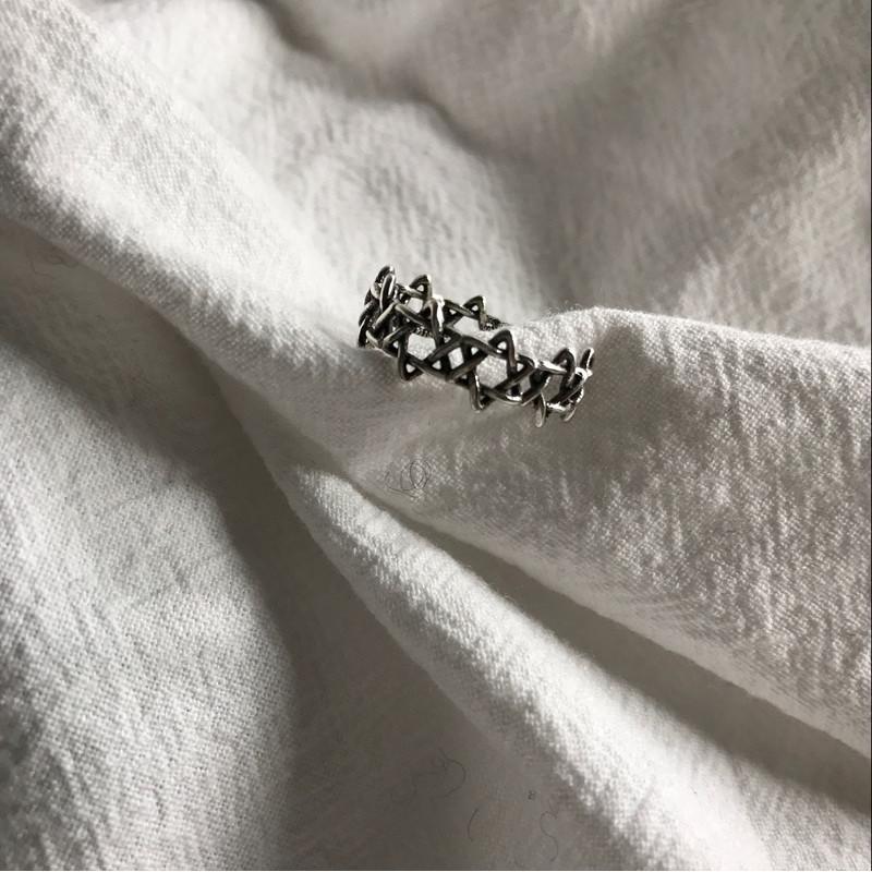 

Versatile Silver 925 Adjustable Open Ring For Women Stylish And Trendy Jewelry StyleN