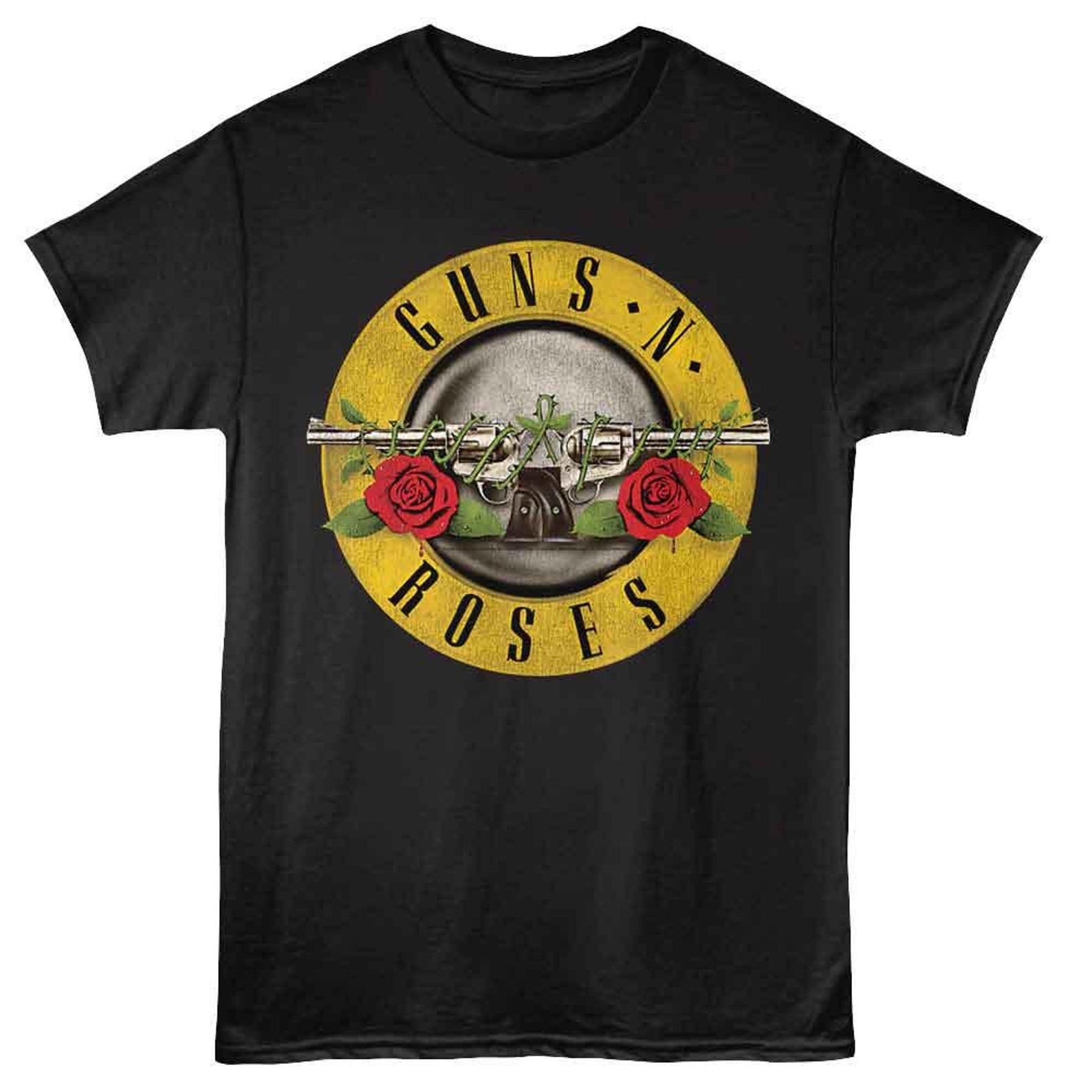 Guns N Roses Bullet Black T-Shirt 2XL