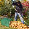 52x75CM Leaf Collector Bag Foldable Reusable Large Capacity Heavy Duty Portable Handle Multipurpose Lawn Debris Trash Waste Collection Bucket
