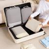 Space Saving Compression Storage Bag with Handle Portable Clothes Packing Cubes Bag Transparent Window Large Capacity