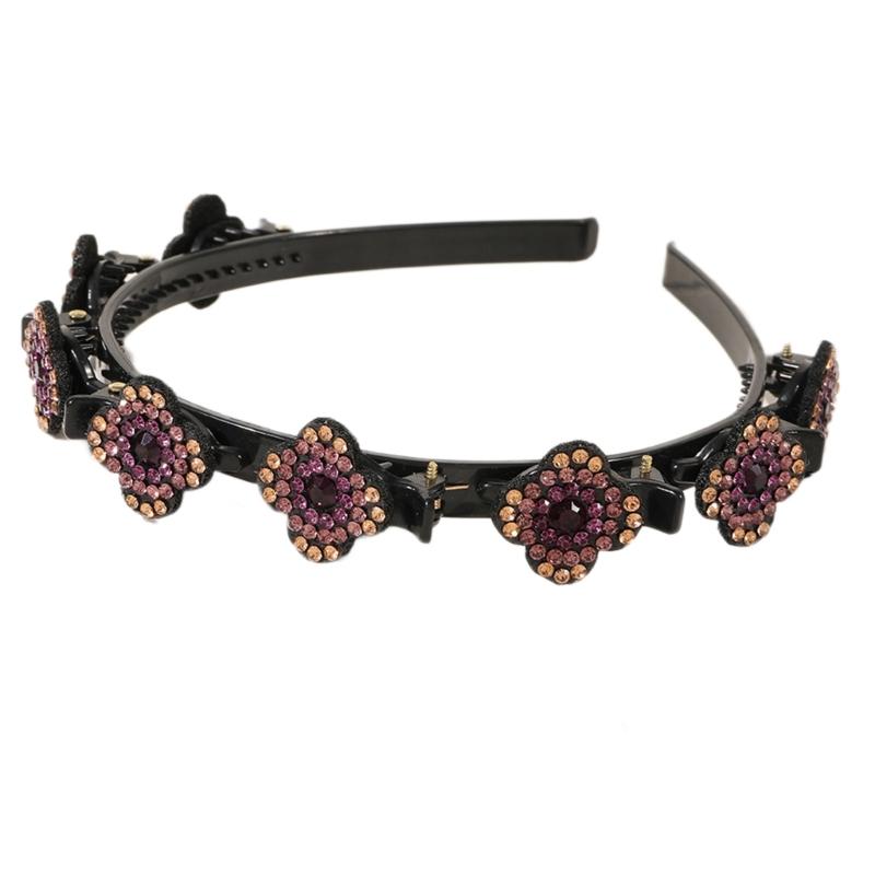 

Braided Clover Hair Clips Sectioning Hair Clips for Thick Thin Hair Daily Use Hair Sectioning Gifts for Women Girls