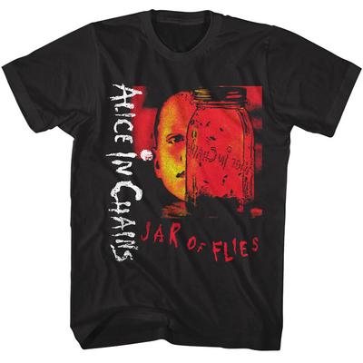 Alice in Chains Jar of Flies Album T-shirt Homme Rock Alternatif Métal Pochette