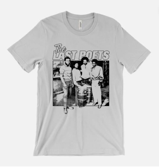 The Last Poets t-shirt - Civil Rights - Harlem - Wake up - Black Thighs - 70s M