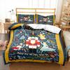 Nutcracker Duvet Cover Set Christmas Bedding Set Cartoon Royal Guarder Comforter Cover New Year Festival Quilt Cover Queen Size