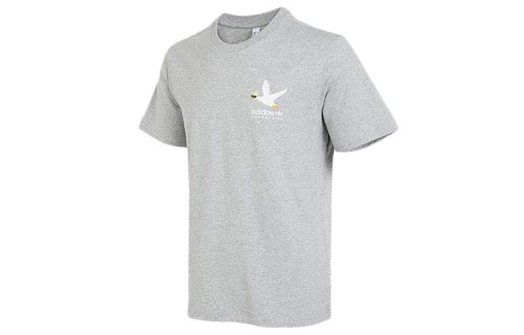 Adidas Originals T Shirt Men s Gray HZ1147 XS