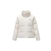 Li Ning Down Jackets Women's Mist White Stand Collar Moderate Other AYMQ038-2