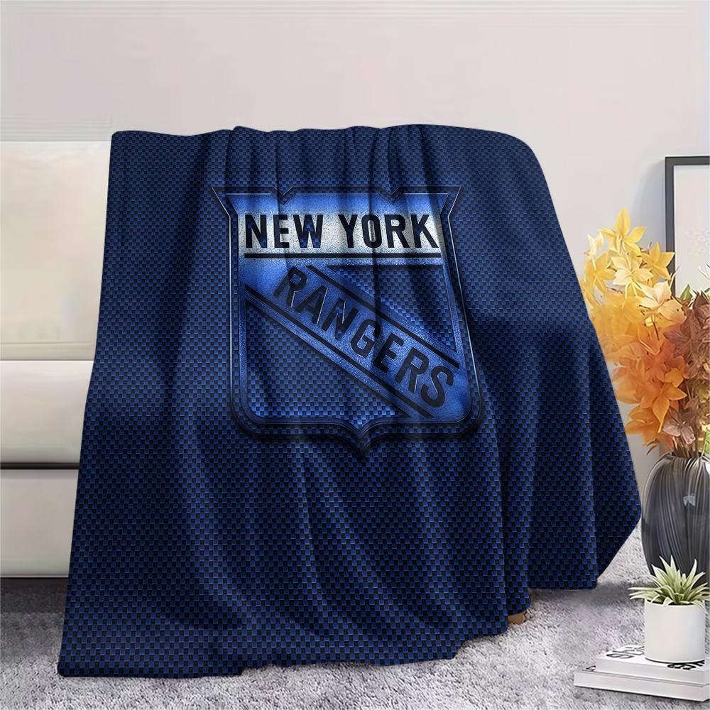 New York Rangers2 Flannel Blanket, High quality Comfortable for All Seasons, Home Decor, Warmth and Comfort
