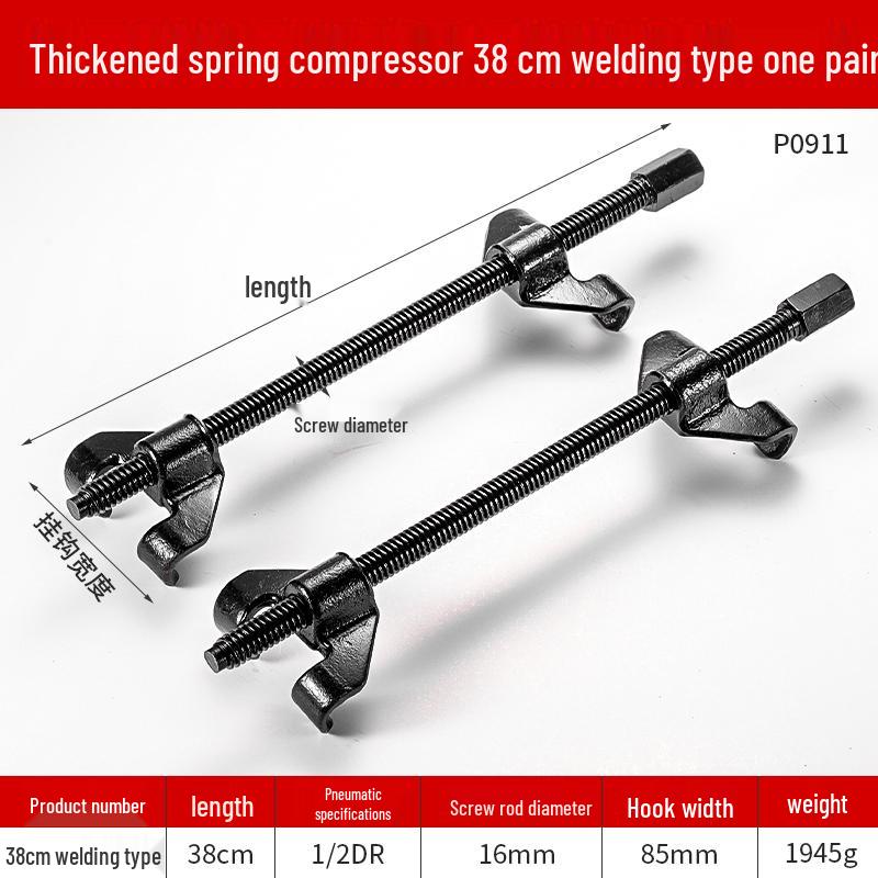 Manual Coil Spring Compressor Tool for Car Shock Absorber Disassembly and Assembly